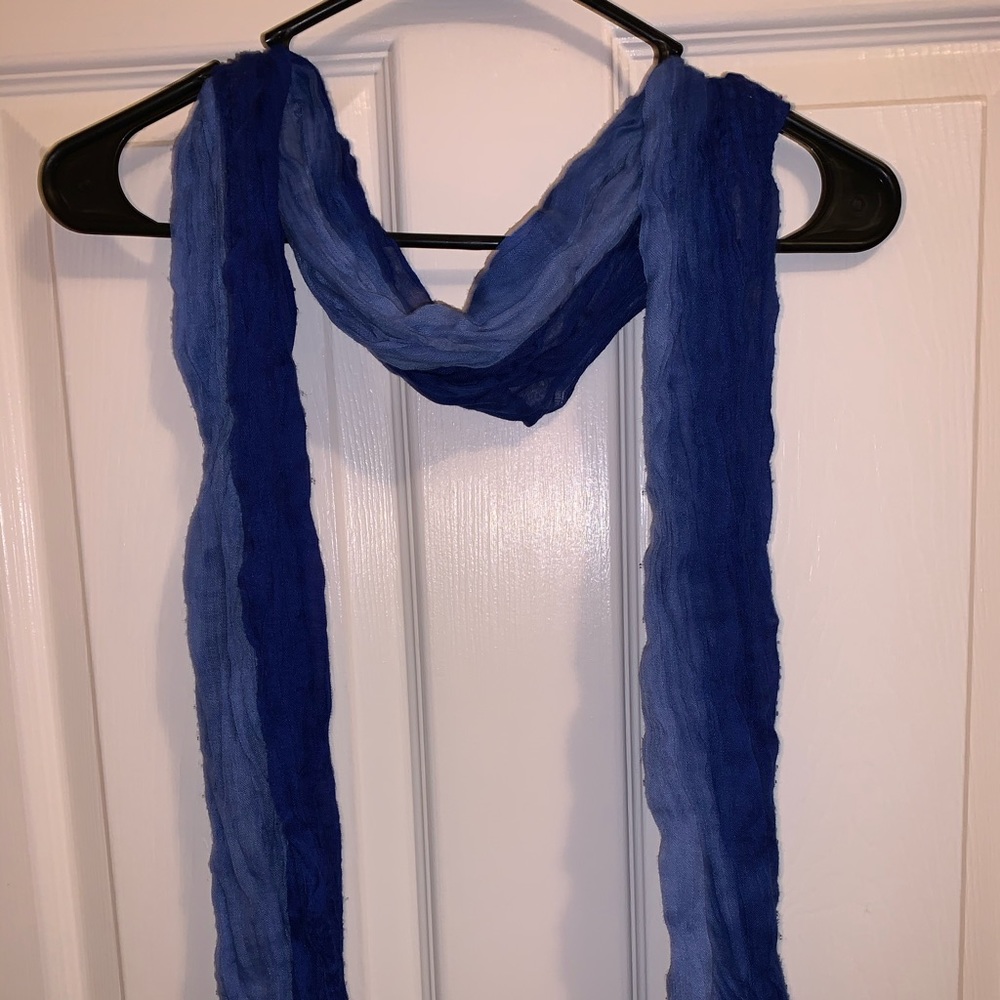 Blue Ombré Scarf